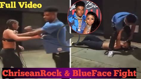 blueface and chrisean fighting|Chrisean Rock Fights Two Women While Trying to Get Blueface。